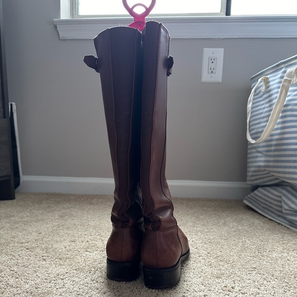 Blondo Brown Heeled Boots - Picture 10 of 12